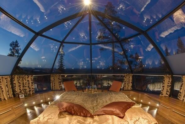 星空當被子：揭秘十大露天臥室酒店
