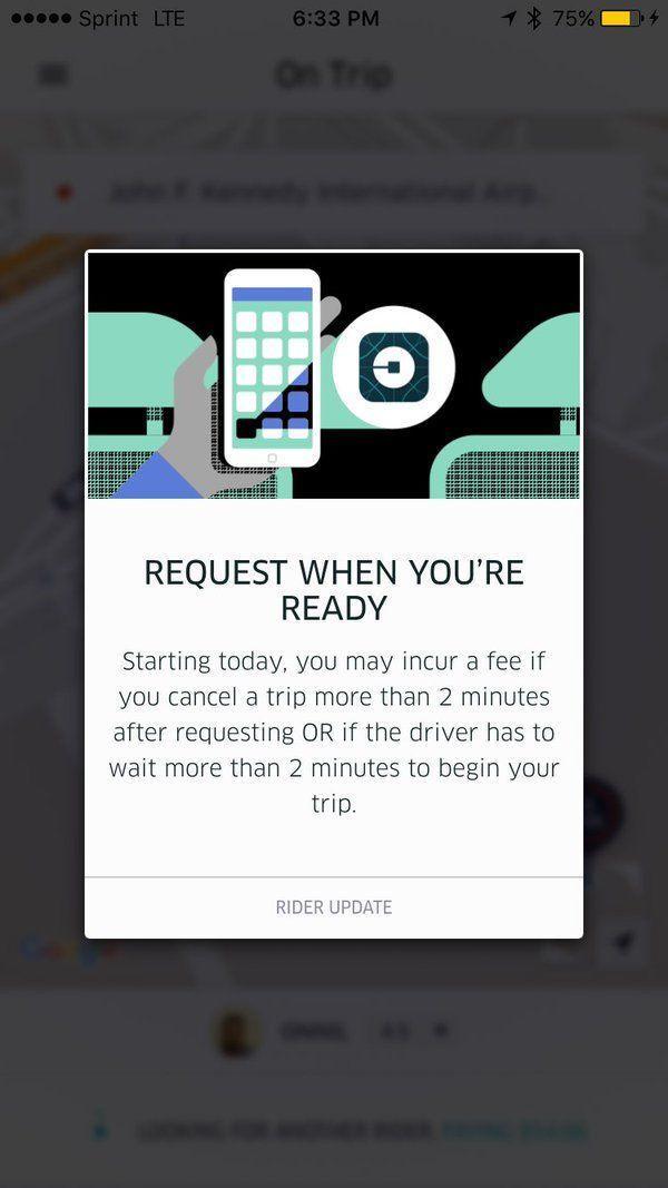 叫了車(chē)再犯延遲癥 Uber也許要讓你埋單